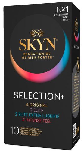 Pack Préservatifs Sans Latex Skyn Selection 53mm x10