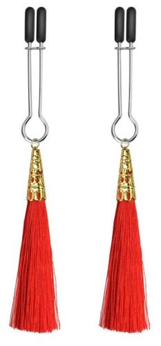 Glamour Nippelklemmen rot