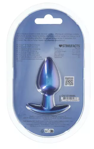 Plug Metally M 6.5 x 3.3cm Blau – 5/5