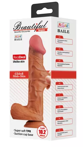 Dildo Bergrisi 19 x 5.2 cm Braun – 2/5