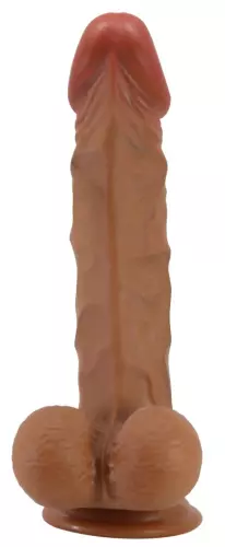 Dildo Buraq Beautiful 18 x 4.5cm Braun – 3/5