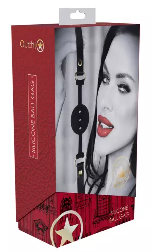 Kugelknebel Milan 41mm Schwarz und Rot – 2/4