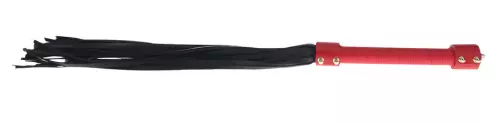 Peitsche Milan 54cm Schwarz und Rot – 2/3