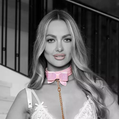 Halsband-Leine Paris Rosa – 5/5