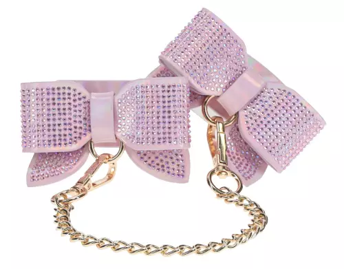 Handgelenksmanschetten Paris Rosa – 1/6