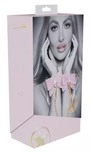 Handgelenksmanschetten Paris Rosa – 2/6