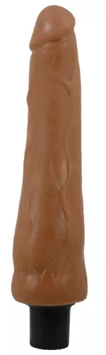 Vibrierender Dildo Alfredo 21 x 5,5 cm Braun – 3/7