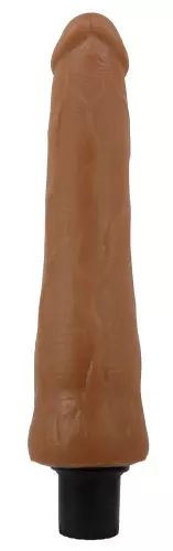 Vibrierender Dildo Alfredo 21 x 5,5 cm Braun – 4/7