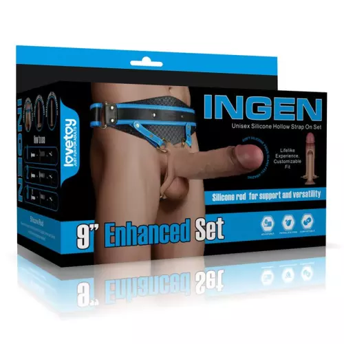 Hohlpennis-Harness Dildo Enhanced Set 21 x 5.8cm L/XL/2XL – 2/15
