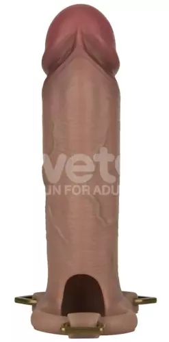 Hohlpennis-Harness Dildo Enhanced Set 21 x 5.8cm L/XL/2XL – 6/15