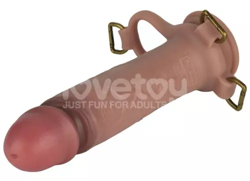Hohlpennis-Harness Dildo Enhanced Set 21 x 5.8cm L/XL/2XL – 9/15