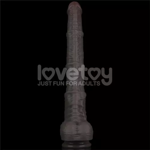 Dildo Iksel Cock 34 x 6 cm Braun – 3/12