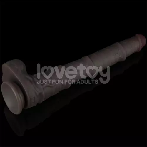 Dildo Iksel Cock 34 x 6 cm Braun – 5/12