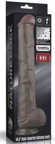 Dildo Ikses Cock 31 x 5.5cm Braun – 2/11