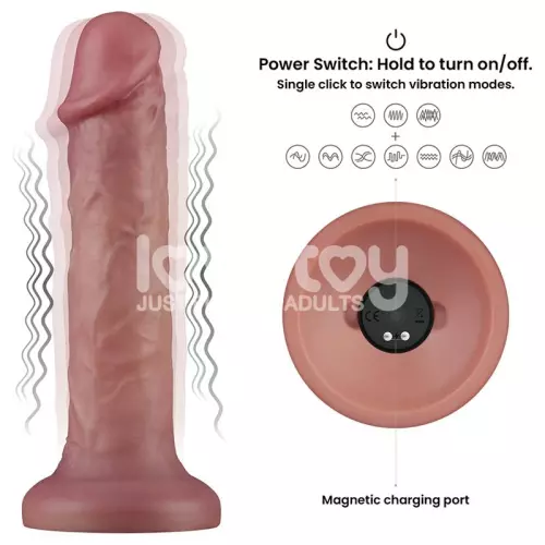 Vibrator Dildo Power Cock 18 x 4.3cm – 14/14