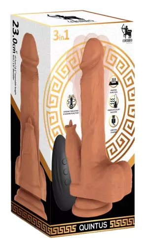 Stoß-Vibrator Dildo Quintus 17 x 4cm – 3/10