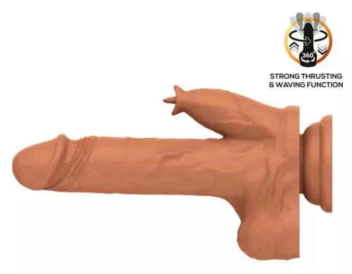 Stoß-Vibrator Dildo Quintus 17 x 4cm – 4/10