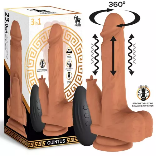 Stoß-Vibrator Dildo Quintus 17 x 4cm – 10/10