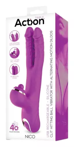 Kaninchen-Vibrator Nico 12 x 3.7cm – 2/8