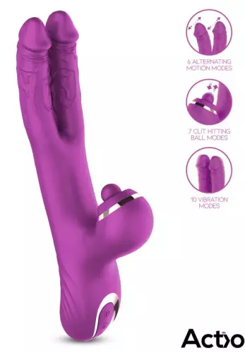 Kaninchen-Vibrator Nico 12 x 3.7cm – 3/8