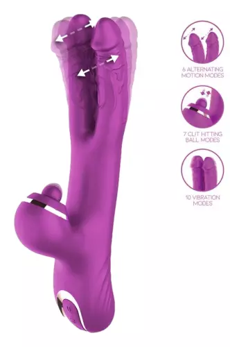 Kaninchen-Vibrator Nico 12 x 3.7cm – 4/8