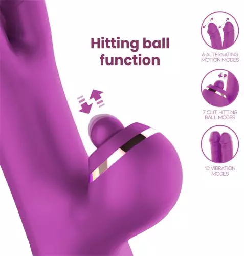 Kaninchen-Vibrator Nico 12 x 3.7cm – 6/8