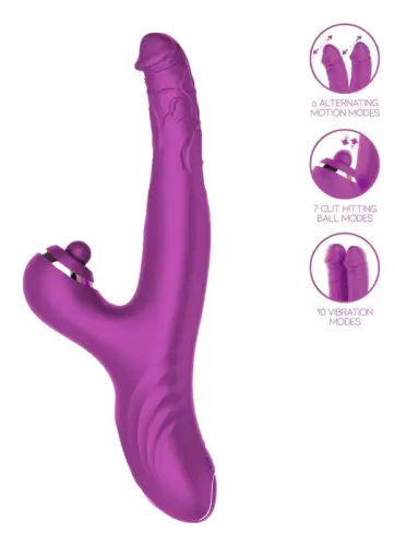 Kaninchen-Vibrator Nico 12 x 3.7cm – 7/8