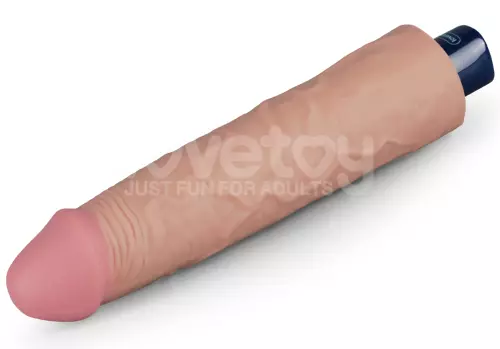 Vibrator Dildo Softee 21 x 5cm Hautfarben – 6/14
