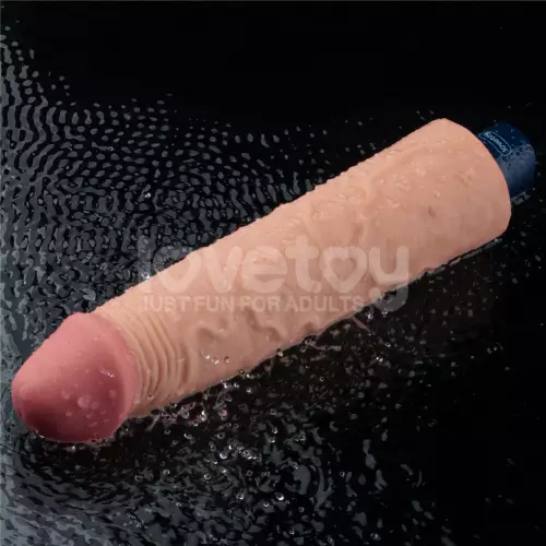 Vibrator Dildo Softee 21 x 5cm Hautfarben – 13/14