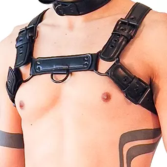 Harness Puppy Harness Schwarz – 1/4