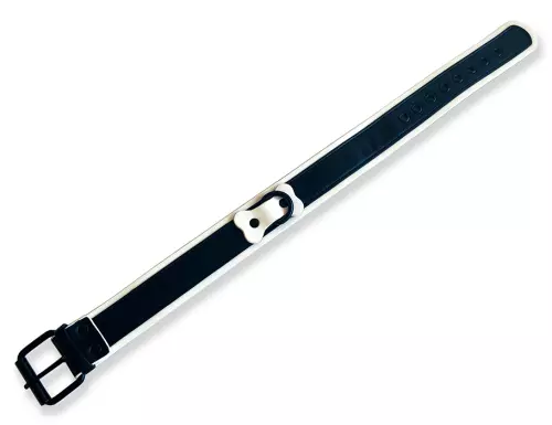 Halsband Puppy Collar Schwarz-Weiß – 3/3
