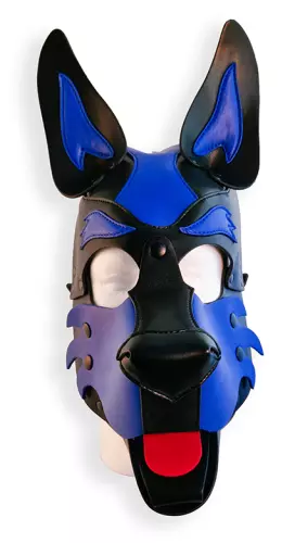 Puppy Hood Kapuze Schwarz-Blau – 2/5