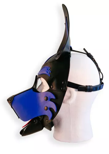 Puppy Hood Kapuze Schwarz-Blau – 5/5