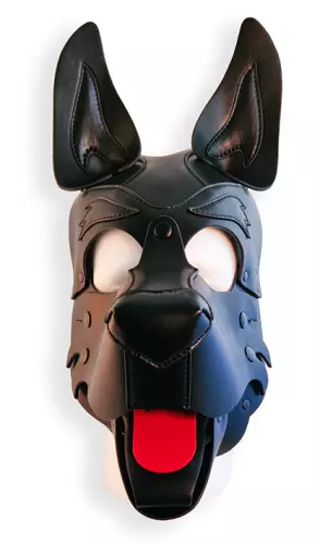 Welpen-Kopfhaube Schwarz – 2/5