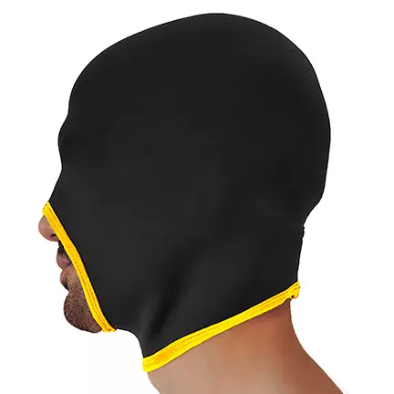 Haube Face Fucker Brutus Schwarz-Gelb – 4/5