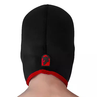 Haube Face Fucker Brutus Schwarz-Rot – 2/5