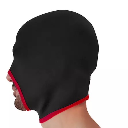 Haube Face Fucker Brutus Schwarz-Rot – 3/5