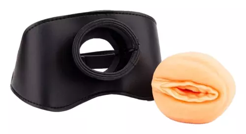 Knebel mit Masturbator Pussy-Öffnung Pushity 30 mm – 2/7
