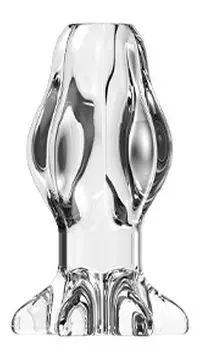 Tunnel-Plug Starass Transparent S 7,5 x 4cm – 2/3