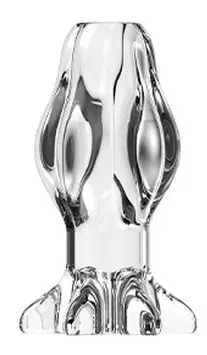 Tunnel-Plug Starass Transparent XL 12 x 7cm – 2/3