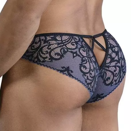 Sexy Slip Farellia Schwarz-Marineblau – 2/7