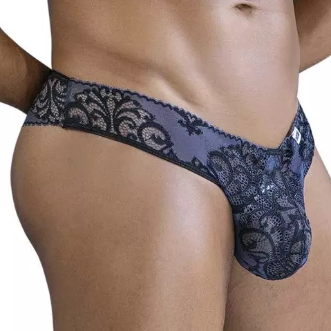 Sexy Slip Farellia Schwarz-Marineblau – 3/7