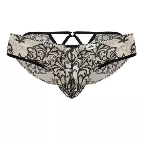 Sexy Slip Farellia Schwarz-Hautfarben – 4/7