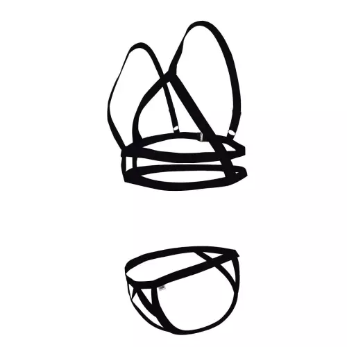 Set BH und String Anderos 2-teilig Schwarz – 5/7