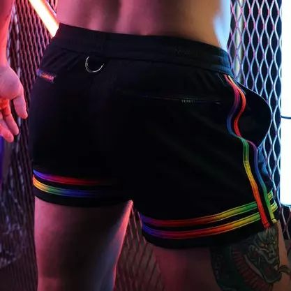 Shorts Pure Pride Schwarz-Rainbow – 2/6