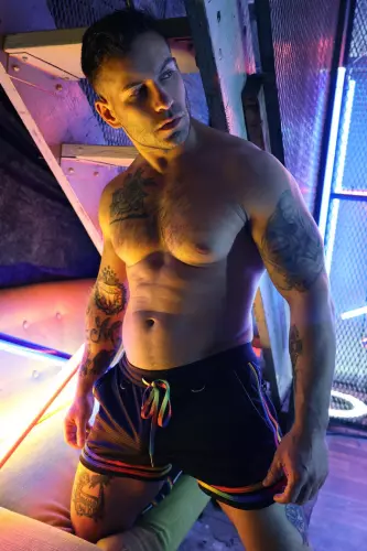Shorts Pure Pride Schwarz-Rainbow – 6/6