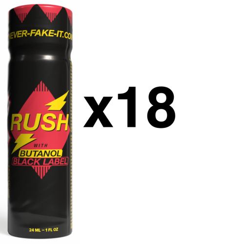 RUSH BUTANOL BLACK LABEL Slim 24ml x18