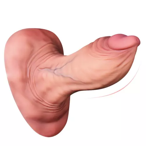 Realistischer Dildo CURVE DIKY L 15 x 6cm Braun – 2/5