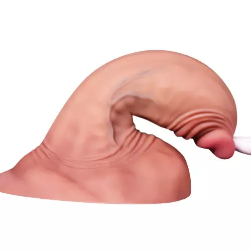 Dildo Curve Diky M 12 x 5cm Braun – 3/5