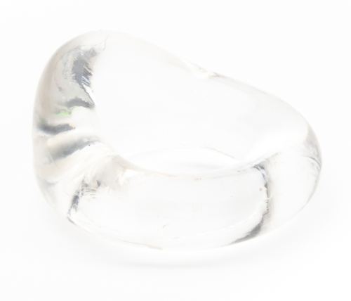 Wedge Cockring Transparent
